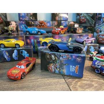 HOMETEAM SP Die-Casting Racers Toy Cars, Safety Alloy Material for Childs, Beauty Color Box Packaging for Your Son Birthday, Inspired by Favorite Characters, Gift for 3+ Years Old (Jackson)