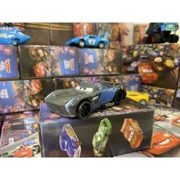 HOMETEAM SP Die-Casting Racers Toy Cars, Safety Alloy Material for Childs, Beauty Color Box Packaging for Your Son Birthday, Inspired by Favorite Characters, Gift for 3+ Years Old (Jackson)