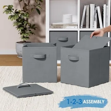 Royexe Cube Storage Organizer Bins - Eco-Friendly Storage Solutions