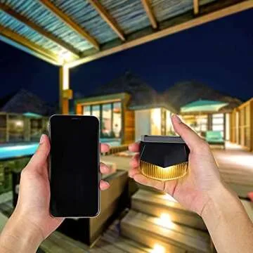 Solar Deck Lights 8 Pack RGB Outdoor Solar Step Lights Waterproof Solar Fence Lights Solar LED Stair Light Warm White Color Changing Mode for Stairs,Fence,Deck,Patio Yard,Pathway,Pool,Porch,Step11