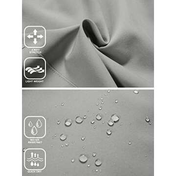 Women’s Lightweight Hiking Cargo Shorts Quick Dry Water Resistant