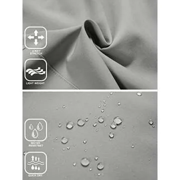 Women’s Lightweight Hiking Cargo Shorts Quick Dry Water Resistant