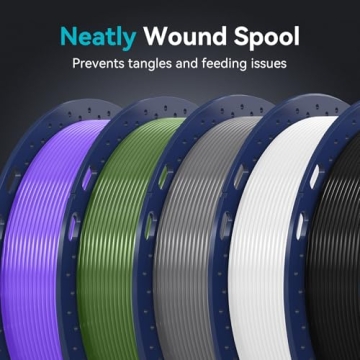 Premium SUNLU 3D Printer Filament Pack - 8 Colors, 2kg