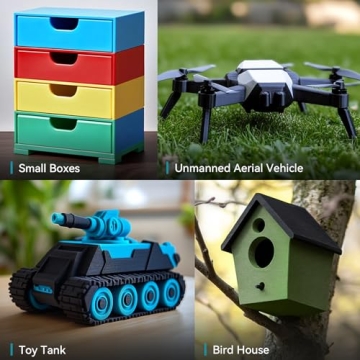 Premium SUNLU 3D Printer Filament Pack - 8 Colors, 2kg