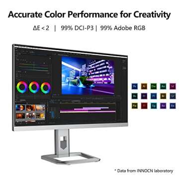 INNOCN 27" Mini LED 4K HDR Monitor with USB-C