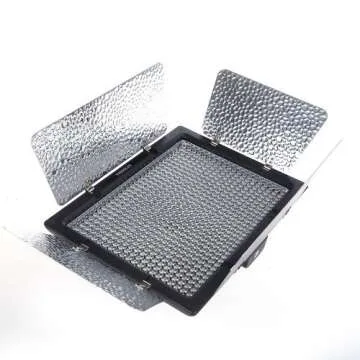 YONGNUO YN600L LED Video Light, with Adjustable Color Temperature 3200K-5600K, for Canon Nikon Pentax Olympus Samsung Panasonic JVC etc. Black