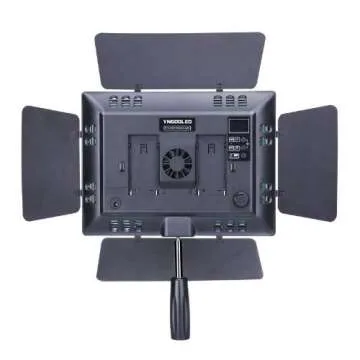 YONGNUO YN600L LED Video Light, with Adjustable Color Temperature 3200K-5600K, for Canon Nikon Pentax Olympus Samsung Panasonic JVC etc. Black