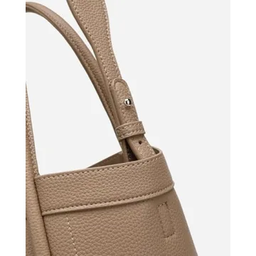 NEWBELLA Kelly Tote Bag for Women - Stylish Vegan Leather