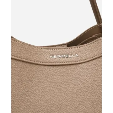 NEWBELLA Kelly Tote Bag for Women - Stylish Vegan Leather