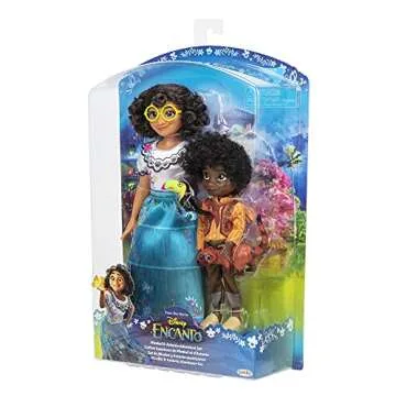 Disney Encanto Mirabel and Antonio Doll Set for Kids
