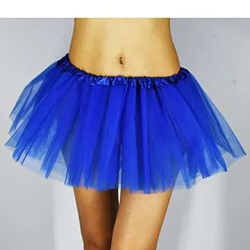 Costume Tutu Skirt for Women & Teens - Vibrant 5 Layers Tulle