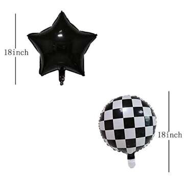 Monster Truck Party Balloons Supplier 5PCS Monster Truck Foil Balloons for Kids Birthday Baby Shower Car Theme Party Decorations