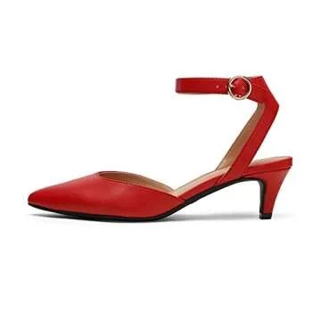 DREAM PAIRS Women's Kitten Heels Comfortable Dress Shoes