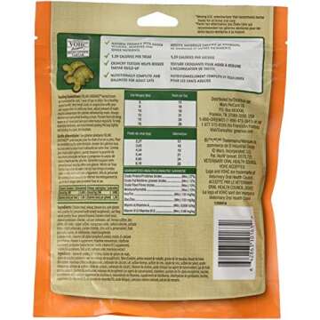 FELINE GREENIES Natural Dental Care Cat Treats Oven Roasted Chicken Flavor, 5.5 oz. Pack