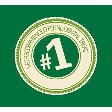 FELINE GREENIES Natural Dental Care Cat Treats Oven Roasted Chicken Flavor, 5.5 oz. Pack