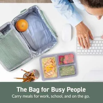 Bentgo Deluxe Insulated Lunch Bag for All Ages