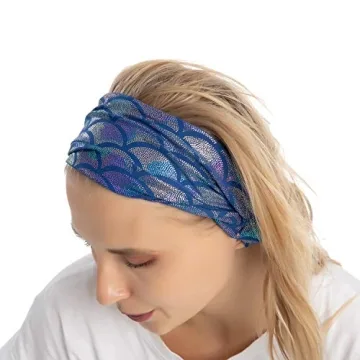 Mermaid Leggings & Headband Set for Halloween Costume