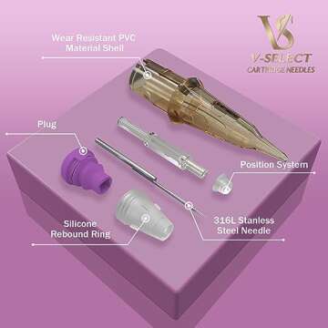 EZ Tattoo Cartridge Needles for Perfect Permanent Makeup