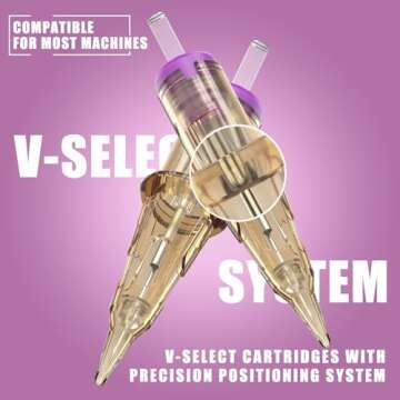 EZ Tattoo Cartridge Needles for Perfect Permanent Makeup