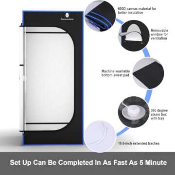 Portable Steam Sauna, Full Size Steam Sauna Box, 600D Canvas Personal Home Sauna Spa, at Home Full Body Sauna, FCC Certified 3L & 1200W Steam Generator with Remote Control, 70.9"x 31.5"x 31.5", Black