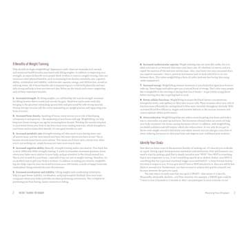 Women’s Weight Training: Build Strength with Free Weights