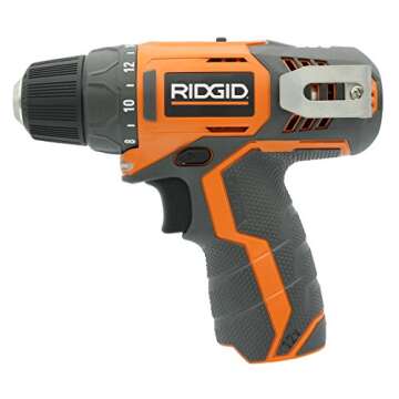 Ridgid R82005 Genuine OEM 3/8 Inch 12V Lithium Ion Brushless and Cordless 300 In-Lbs Drill / Driver (Battery Not Included, Power Tool Only)