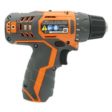 Ridgid R82005 Genuine OEM 3/8 Inch 12V Lithium Ion Brushless and Cordless 300 In-Lbs Drill / Driver (Battery Not Included, Power Tool Only)