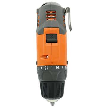 Ridgid R82005 Genuine OEM 3/8 Inch 12V Lithium Ion Brushless and Cordless 300 In-Lbs Drill / Driver (Battery Not Included, Power Tool Only)