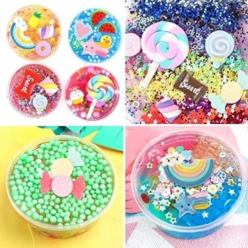 Holicolor 120pcs Mixed Candy Charms for Creative Crafts