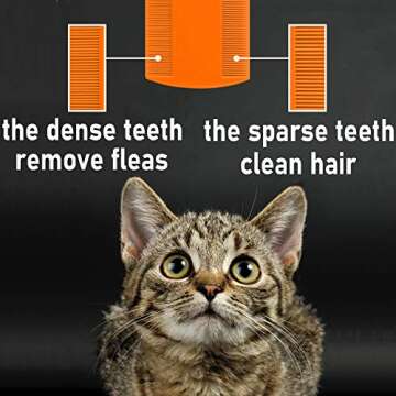 Double Sided Flea Comb for Cats and Dogs - MoHern