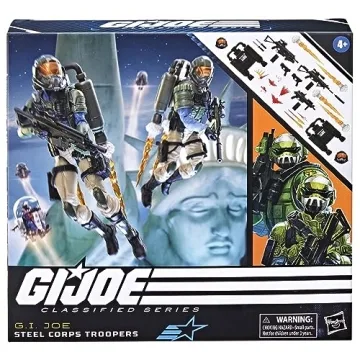 G.I. Joe Steel Corps Troopers – Collectible Action Figures