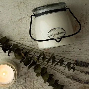 Eucalyptus Lavender Candle - Long Burn Time 16oz