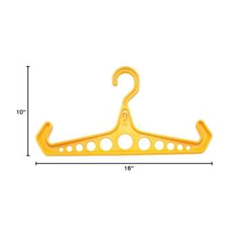 Innovative Scuba Concepts Girder Buoyancy Compensating Device Hanger with, Yellow, 1.2" x 16" x 10"