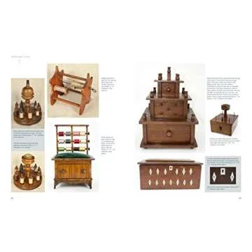 Antique American Needlework Tools for Timeless Crafting