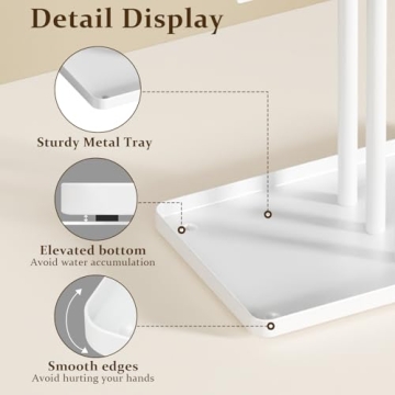 Pickpiff 3-Tier Jewelry Stand Organizer Elegant Storage