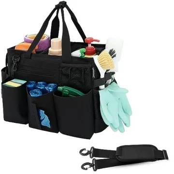 IBVIVIC Large Capacity Cleaning Caddy Organizer Bag