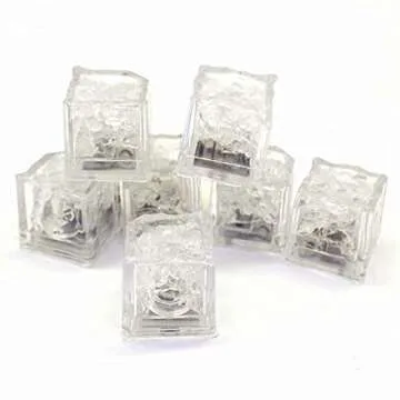 Waterproof LED Ice Cubes for Parties and Weddings