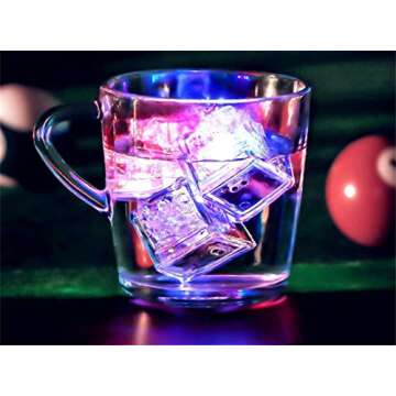Waterproof LED Ice Cubes for Parties and Weddings