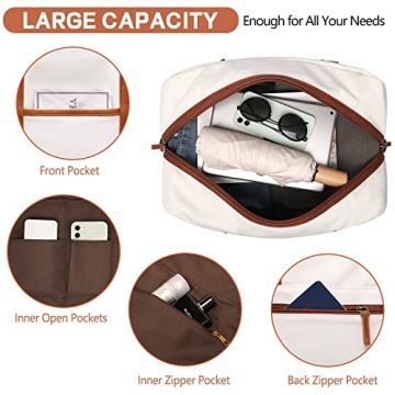 Stylish Weekender Bag for Women with Shoe Compartment