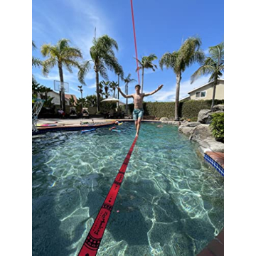 ZenMonkey Slackline Complete Kit for Family Adventure
