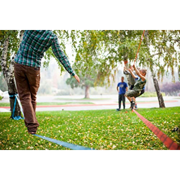 ZenMonkey Slackline Complete Kit for Family Adventure