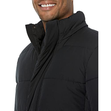 Amazon Essentials Men's Warm Long Puffer Coat for Winter