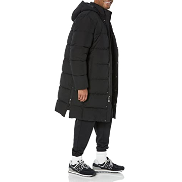 Amazon Essentials Men's Warm Long Puffer Coat for Winter