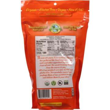 International Harvest, Organic Mango Slices, 12 Ounce