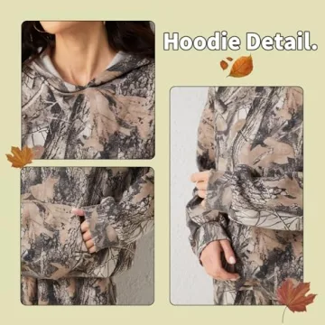 Eutten Oversized Camo Sweatsuit for Chic Comfort