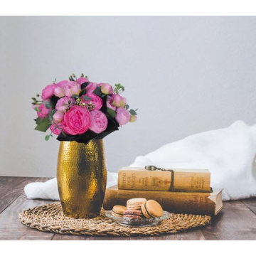 Wcro 4 Pcs Silk Peonies Bouquets for Home Wedding Decoration