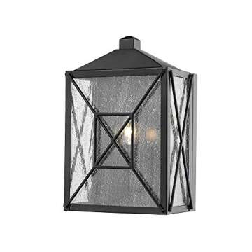 Millennium Black Outdoor Wall Bracket for Stylish Illumination