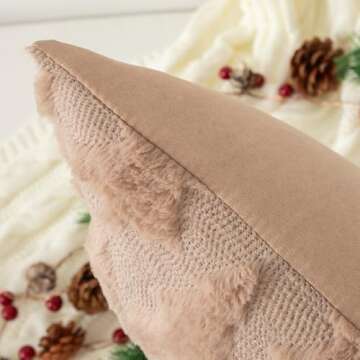 Christmas Decorative Pillow Covers for Holiday Decor