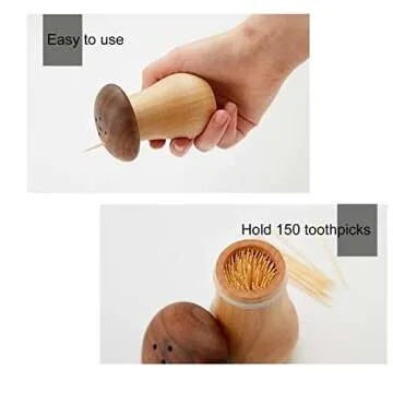 Cute Mushroom Toothpick Dispenser for Any Occasion