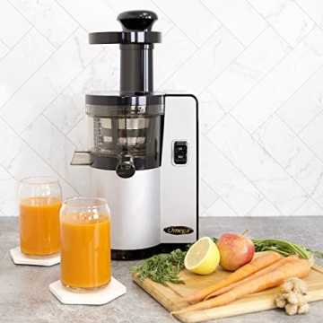 Omega VSJ843QS Compact Cold Press Juicer for Healthy Living